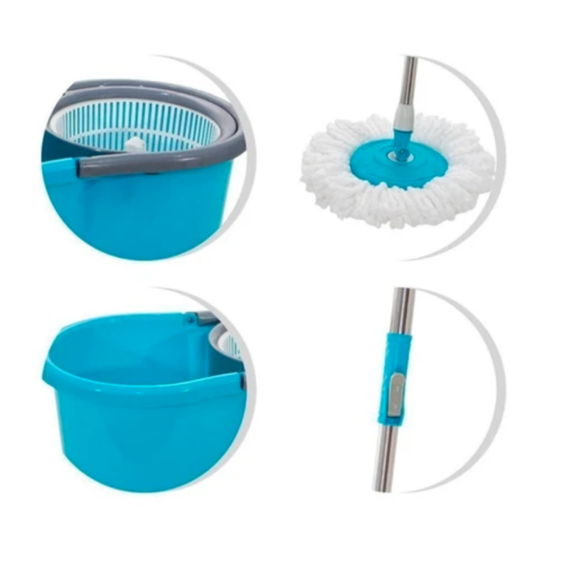 Mop com Cesto de Plástico 14L - Image 3