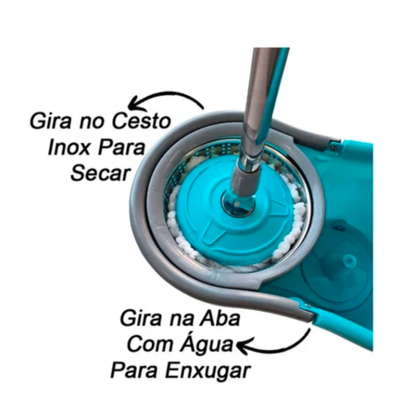 Mop com Cesto de Inox 14L - Image 2